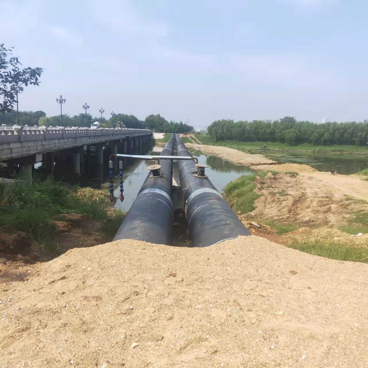 庐江深水井管道输油管道清洗